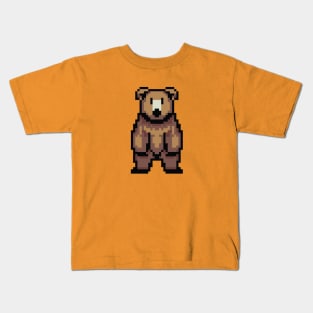 Pixel Bear Kids T-Shirt